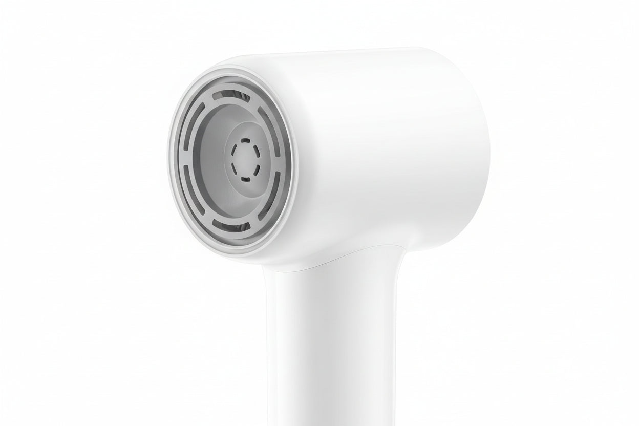 Sèche-Cheveux Dreame Mini | PURELISS – Ultra-Compact 270g, Mode Sécurité Enfant – Blanc