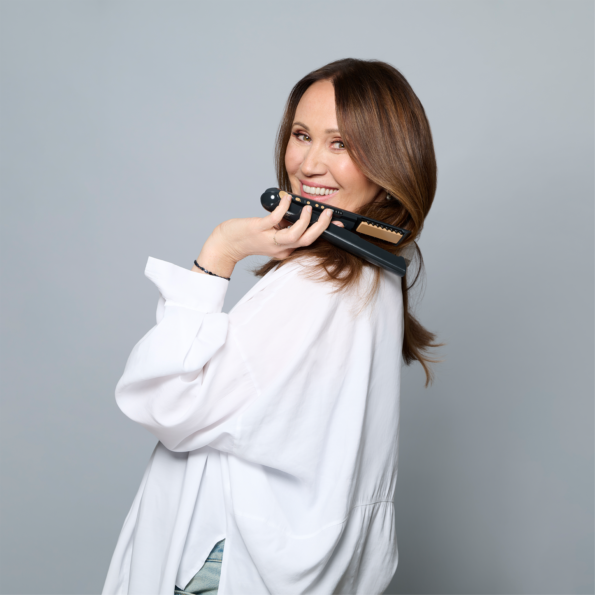 Mini Lisseur Sans Fil SkinVibe Luna | PURELISS – Compact, Céramique, 3 Températures