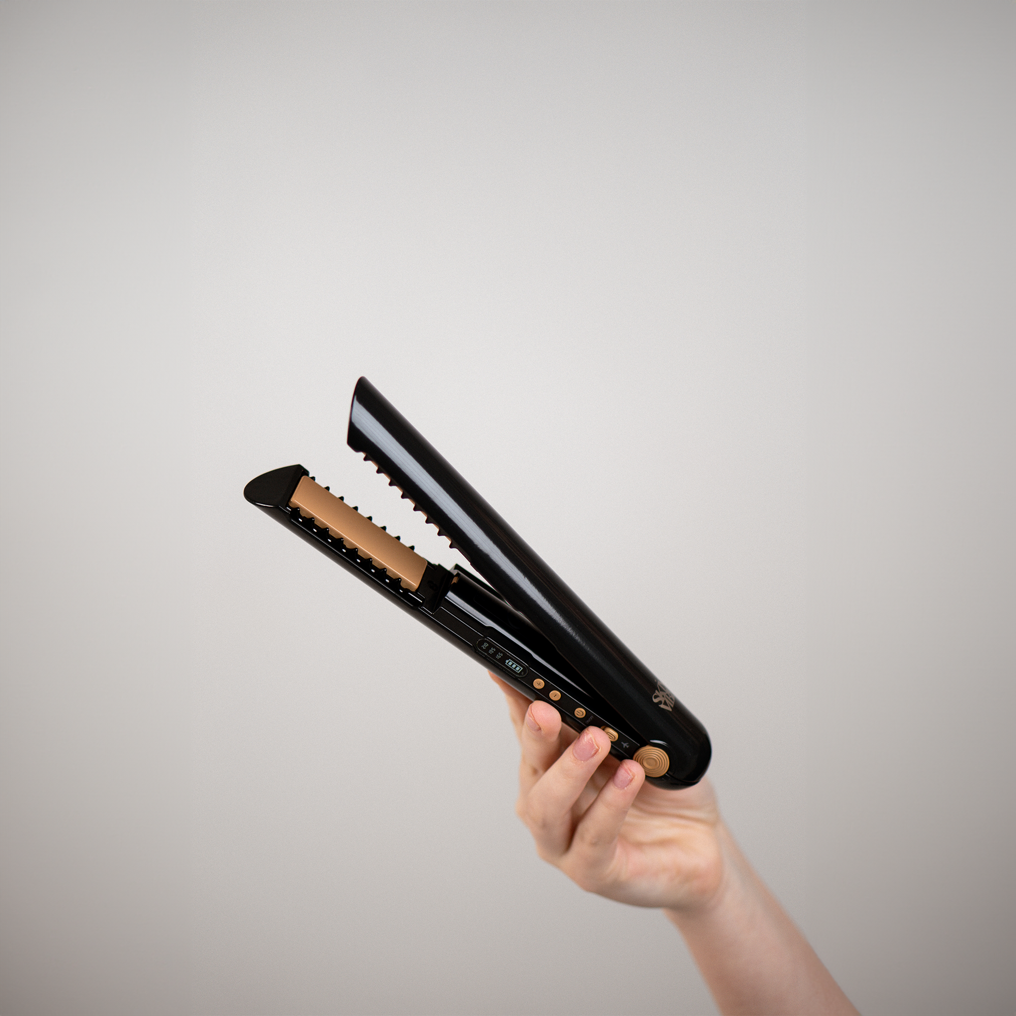 Mini Lisseur Sans Fil SkinVibe Luna | PURELISS – Compact, Céramique, 3 Températures