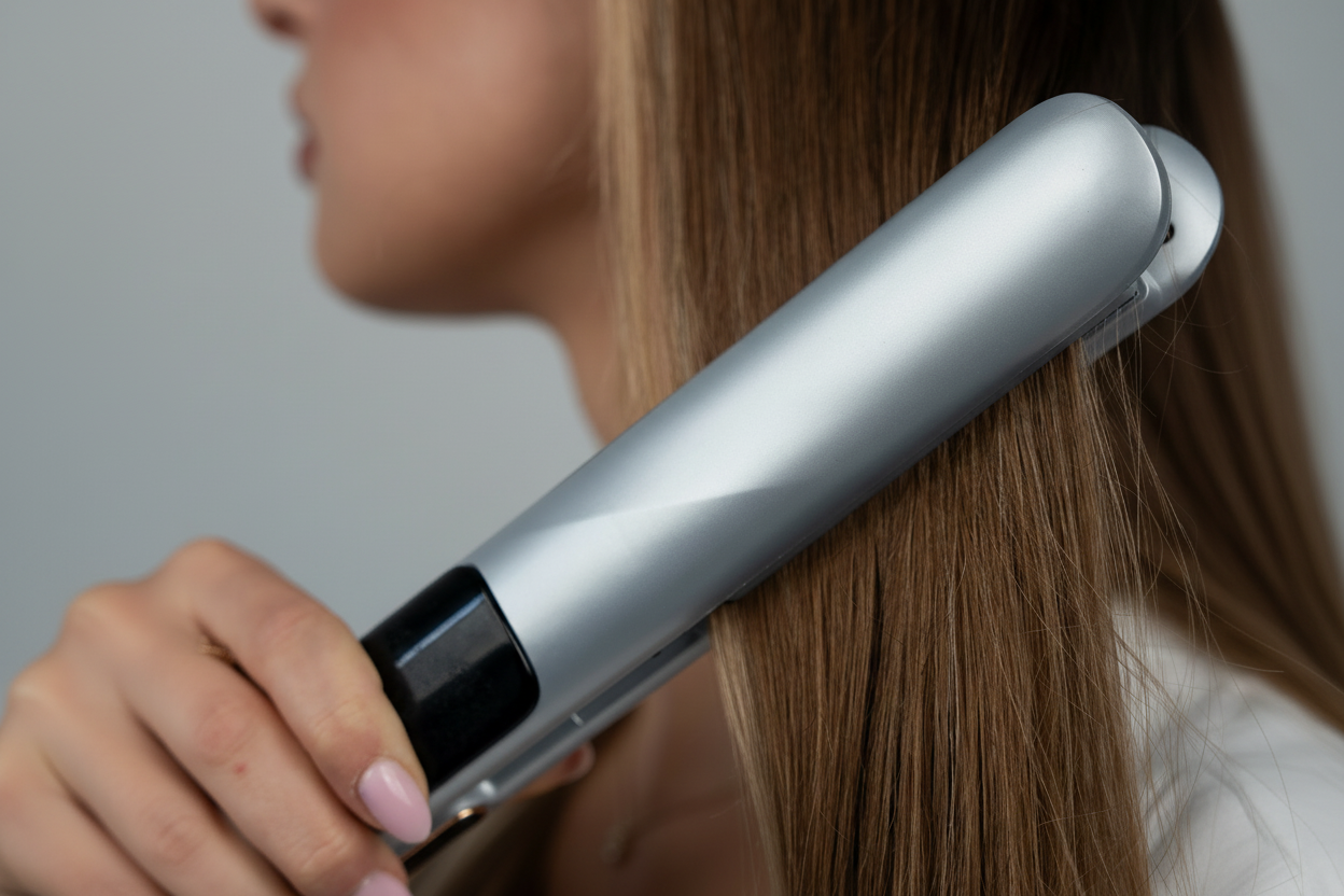 Lisseur SteamPlasma SkinVibe Astra | PURELISS – Vapeur + Technologie Plasma, Plaques Céramiques
