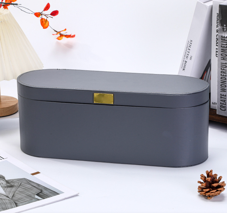 Coffret Cadeau Coiffure | PURELISS – Boîte Cuir PU Premium, Logo Personnalisable – 12 Coloris
