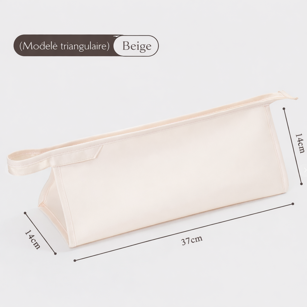 Pochette de Rangement Coiffure | PURELISS – Filet Respirant, Voyage – Rose, Gris, Bleu, Abricot