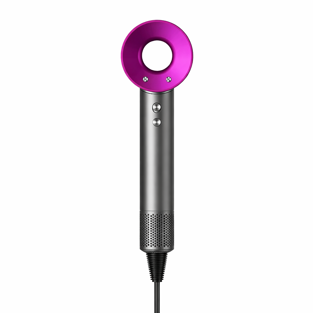 Sèche-Cheveux Ionique Haute Vitesse | PURELISS – Moteur Sans Balais 1500W, 36dB Ultra-Silencieux, 6 Vitesses – 7 Coloris