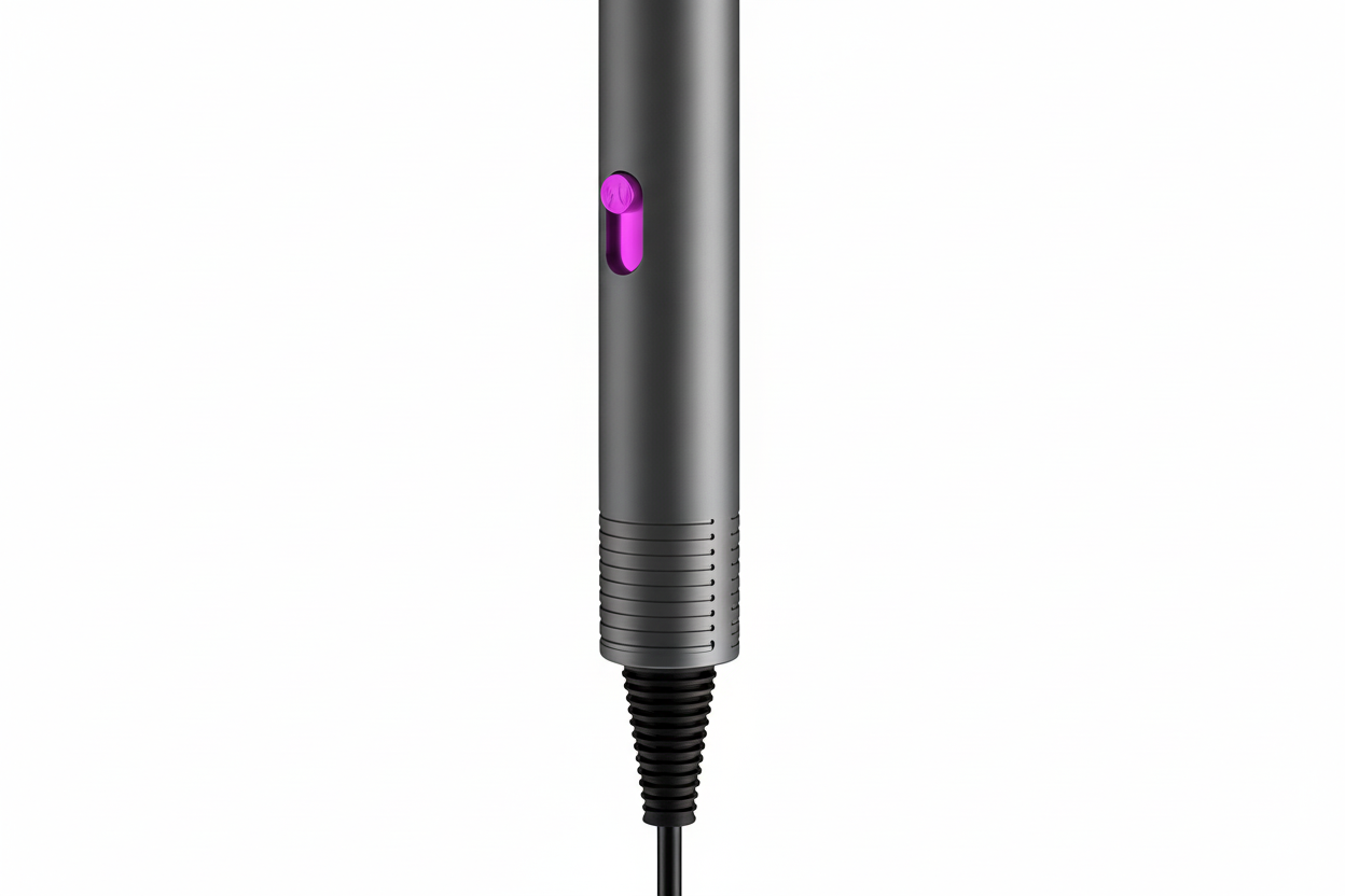 Sèche-Cheveux Ionique Blu-Ray | PURELISS – Température Constante, 3 Vitesses, Ultra-Léger – Gris Violet, Blanc, Vert