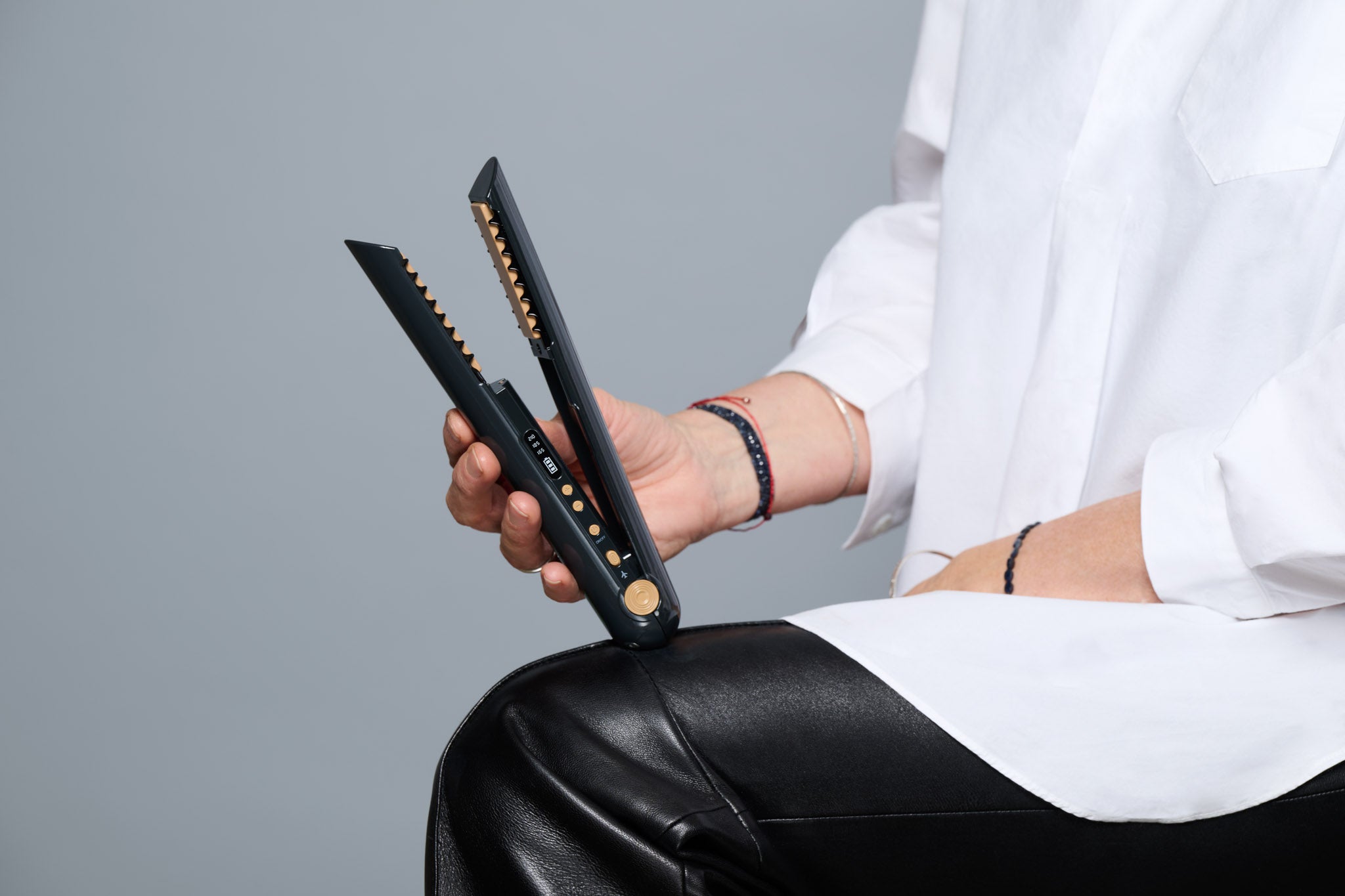 Mini Lisseur Sans Fil SkinVibe Luna | PURELISS – Compact, Céramique, 3 Températures