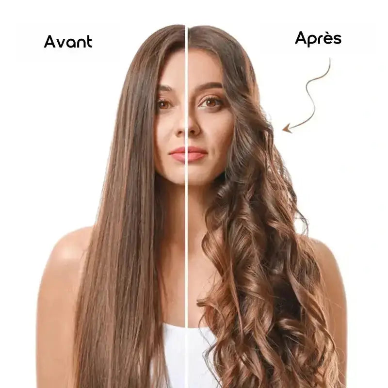 Brosse Soufflante 5-en-1 Ionique | PURELISS – Sèche-Cheveux, Lisseur, Fer à Boucler, Multistyler – Blanc