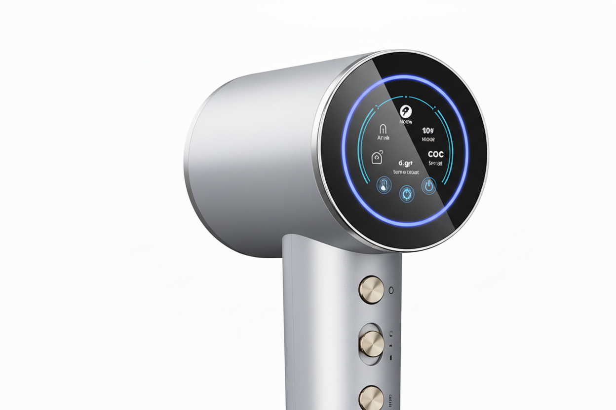 Sèche-Cheveux Plasma Sans Fil SkinVibe Aurea | PURELISS – Silencieux, Ionique, Multi-Températures