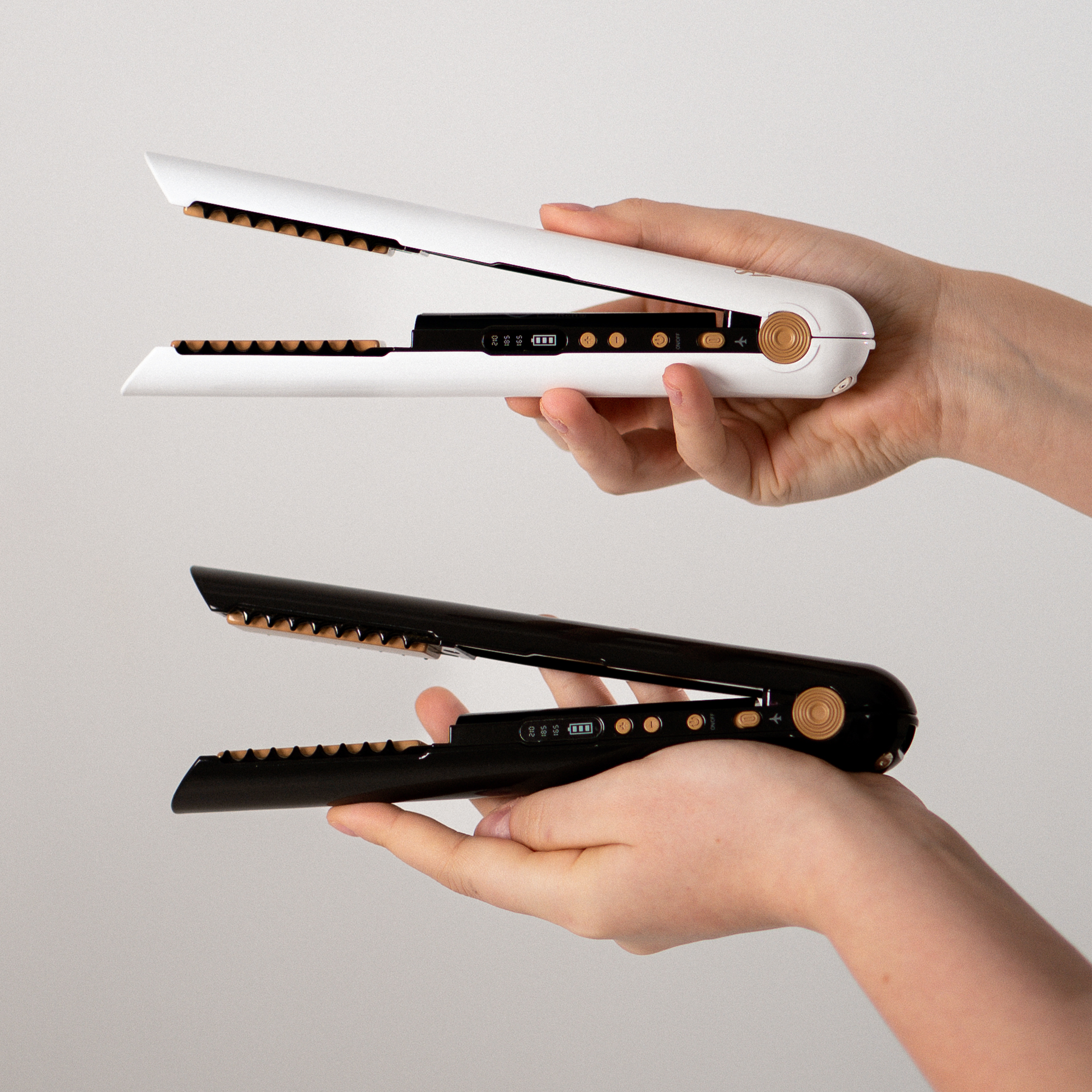 Mini Lisseur Sans Fil SkinVibe Luna | PURELISS – Compact, Céramique, 3 Températures