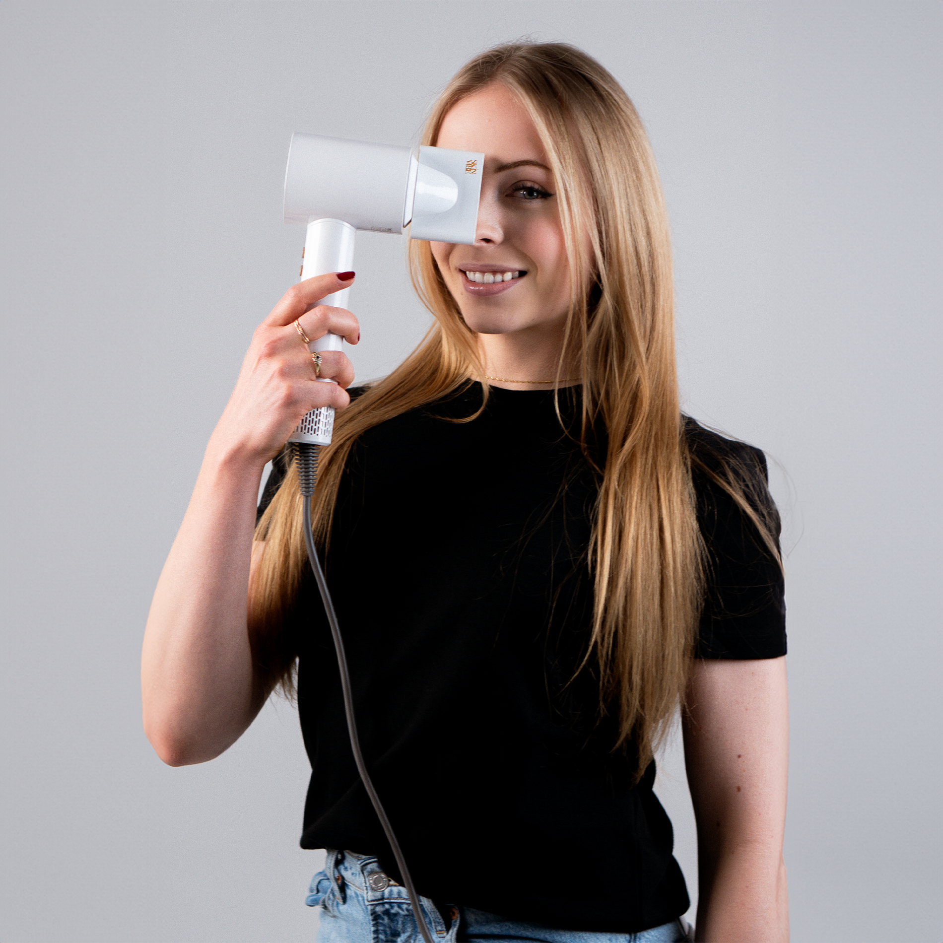 Sèche-Cheveux Ionique Silencieux SkinVibe Libra AirLoom | PURELISS – Professionnel, Multi-Températures