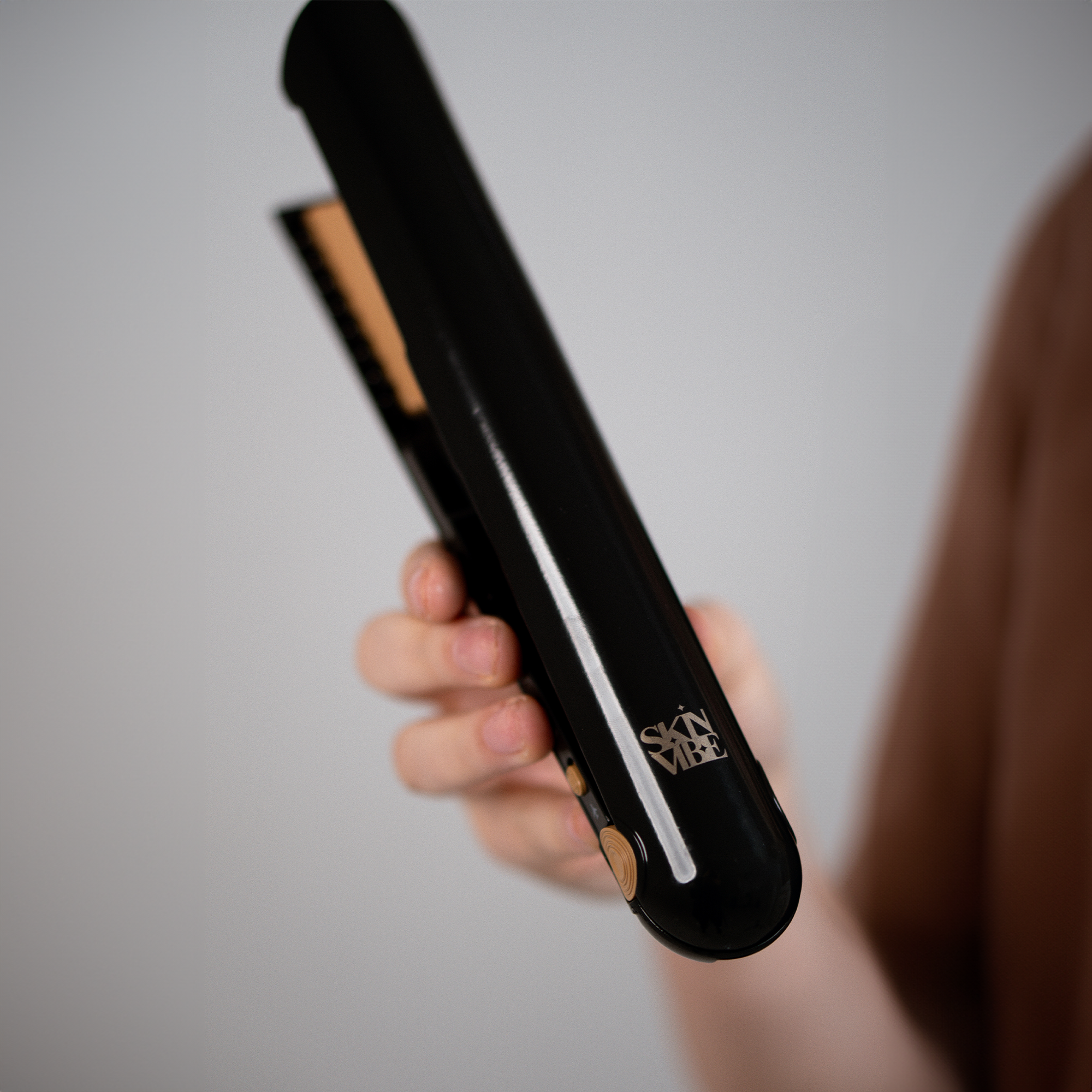 Mini Lisseur Sans Fil SkinVibe Luna | PURELISS – Compact, Céramique, 3 Températures