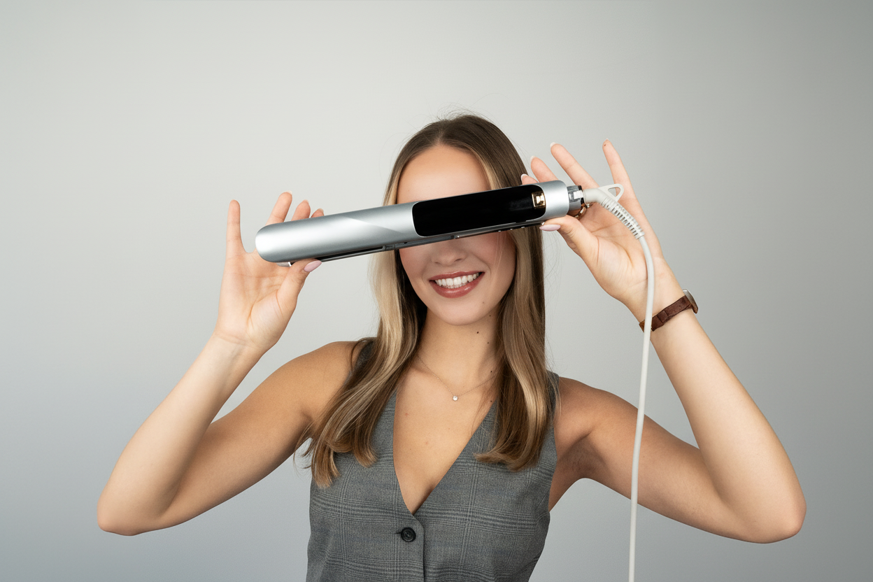 Lisseur SteamPlasma SkinVibe Astra | PURELISS – Vapeur + Technologie Plasma, Plaques Céramiques