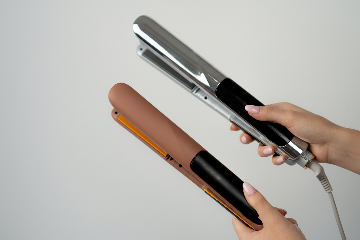 Lisseur SteamPlasma SkinVibe Astra | PURELISS – Vapeur + Technologie Plasma, Plaques Céramiques