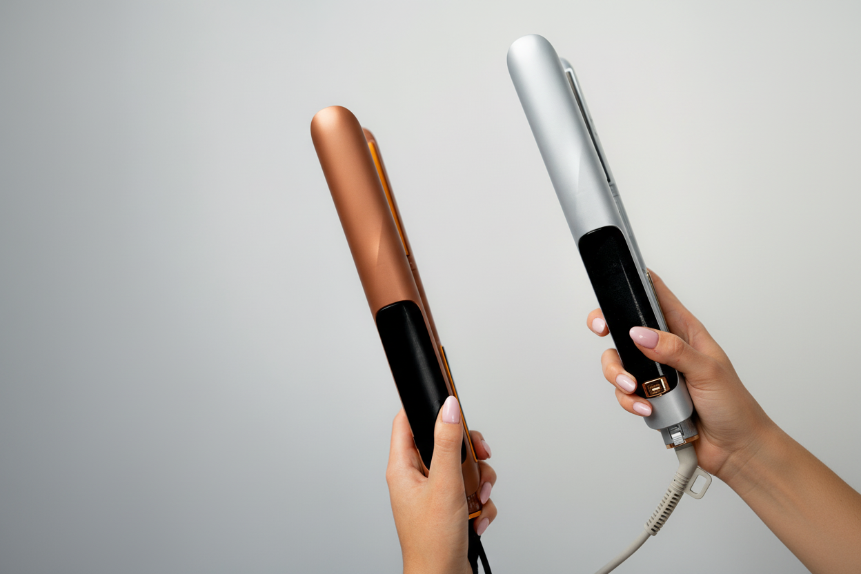 Lisseur SteamPlasma SkinVibe Astra | PURELISS – Vapeur + Technologie Plasma, Plaques Céramiques