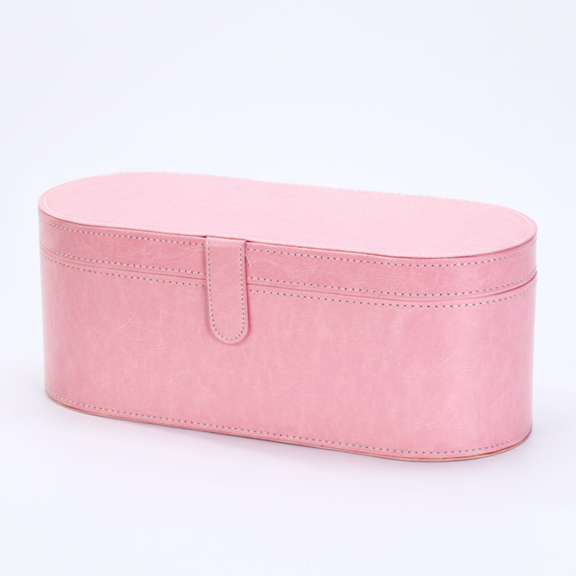 Coffret Cadeau Coiffure | PURELISS – Boîte Cuir PU Premium, Logo Personnalisable – 12 Coloris