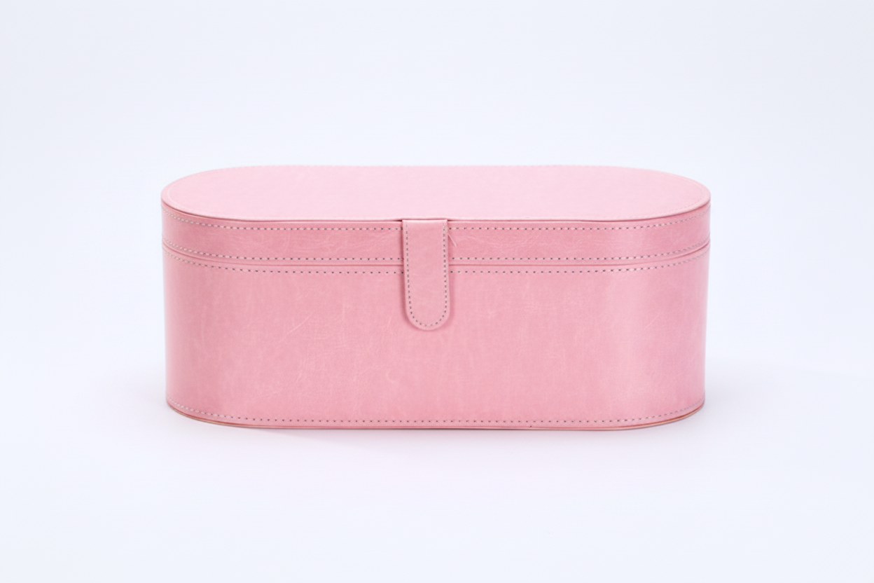 Coffret Cadeau Coiffure | PURELISS – Boîte Cuir PU Premium, Logo Personnalisable – 12 Coloris