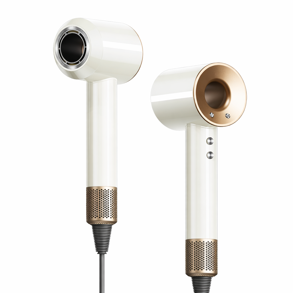 Sèche-Cheveux Ionique Haute Vitesse | PURELISS – Moteur Sans Balais 1500W, 36dB Ultra-Silencieux, 6 Vitesses – 7 Coloris