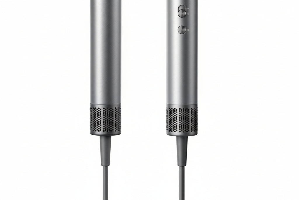 Schwarzer Haartrockner 336 g – NTC-Technologie