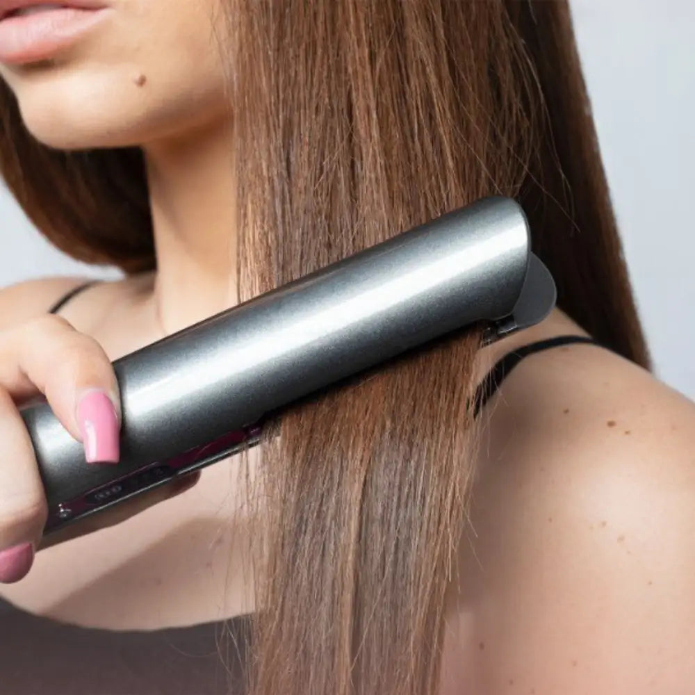 Lisseur & Fer à Boucler 2-en-1 Sans Fil Rechargeable | PURELISS – Multi-Températures, Plaques Céramiques